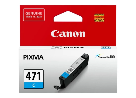 Original Canon 471 Cyan Ink Cartridge